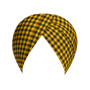 Black Yellow Check Parna