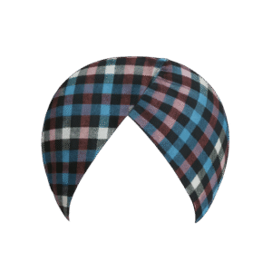 Blue Maroon Check Parna