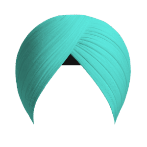Bright Turquoise Turban