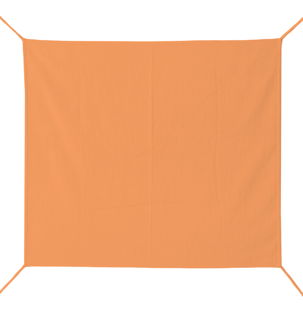 Soft Tangerine Orange Patka