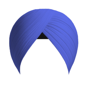 Medium Indigo blue Turban