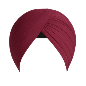 Dark cherry Turban