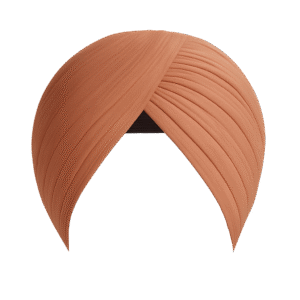 Rich Orange Brown Turban